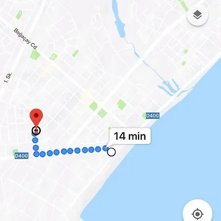 10 Minutes Walk To The Beach, 1+1 Residence, * Antalya